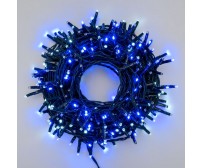 Catena 300 led Bianco Freddo e Blu 15 metri
